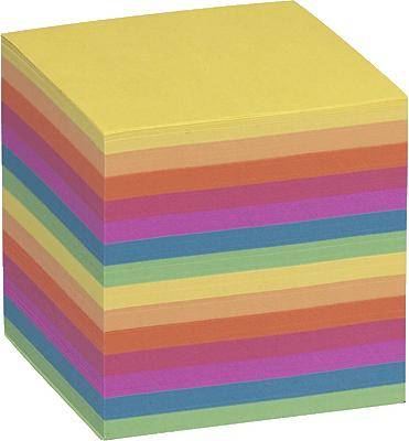 Note di folia colorate - 9,0 x 9,0 cm - ca. 700 fogli-0
