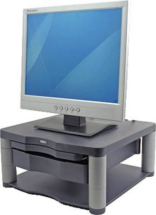 Rialzo per monitor Fellowes Premium Plus Range Altezza: 6.4 fino a 16.5 cm Grafite