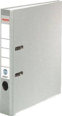Cartella Herlitz dorso larghezza 5 cm DIN A4 cartone grigio