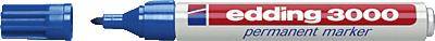 EDDING 3000 MARKER permanente - Punta rotonda da 1,5 mm - corsa tra 1,5 e 3 mm -