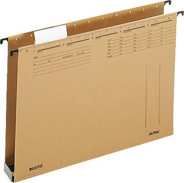 Leitz Alpha® 1942 Collezione Hang Din A4 4 cm Natural Brown