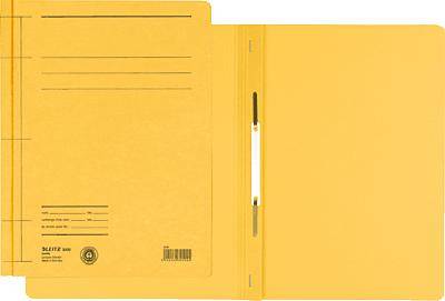 Leitz Cardboard binder, A4, yellow raccoglitore ad anelli Giallo-0