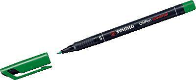 Penna OHPen Universal Permanente Stabilo - Punta Superfine - 841/36 (Verde Conf. 10)-0