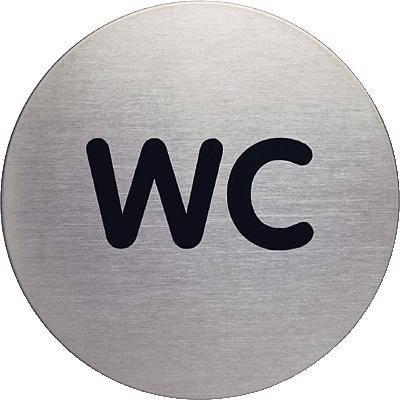 WC con pittogramma DURABLE 8,3 cm-0