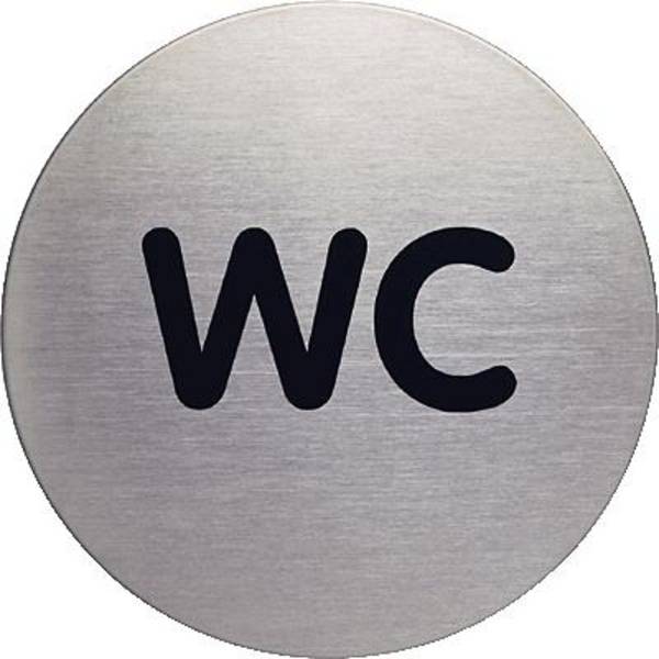 WC con pittogramma DURABLE 8,3 cm