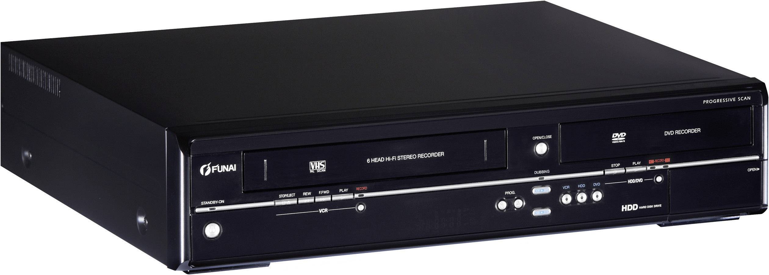 Videoregistratore con masterizzatore DVD Funai WD6DM100