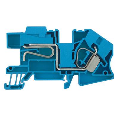 Weidmüller 1762420000 Morsetto conduttore neutro A molla Blu 25 pz.