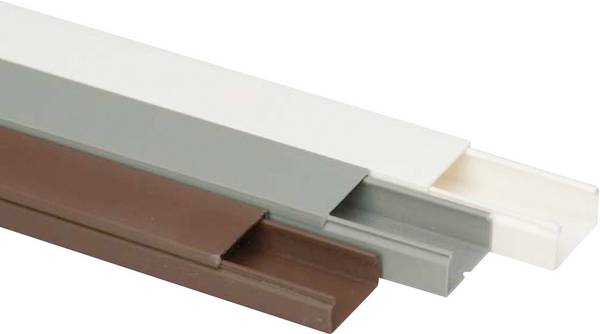 Heidemann 09954 Canalina passacavi  (L x L x A) 2000 x 30 x 15 mm 1 pz. Marrone