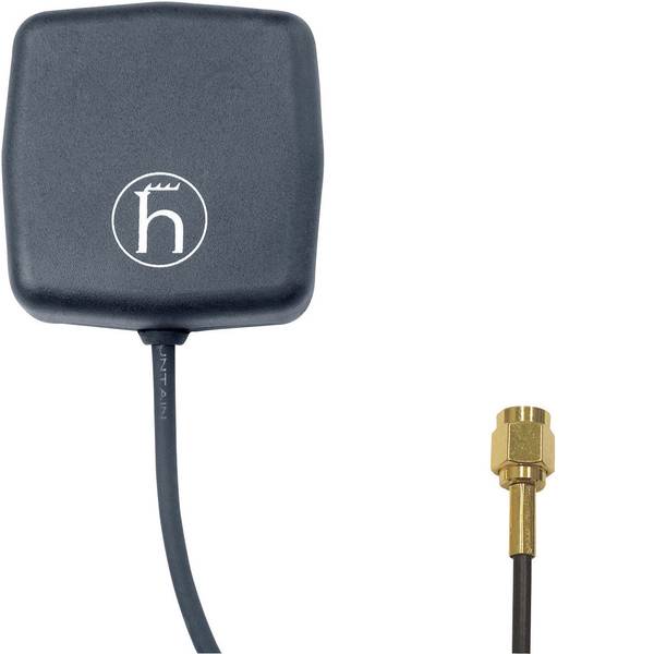 Antenne supplementari per navigatori - Hirschmann GPS7 antenna magnetica per navigatori, con collegamento maschio M/SMA - Antenne supplementari per navigatori - Hirschmann GPS7 antenna magnetica per navigatori, con collegamento maschio M/SMA -
