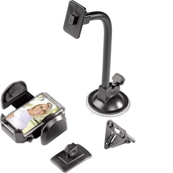 Supporti per navigatori - Hama Universal Multihalter Supporto navigatore per auto Ventosa, Griglia di ventilazione - Supporti per navigatori - Hama Universal Multihalter Supporto navigatore per auto Ventosa, Griglia di ventilazione -