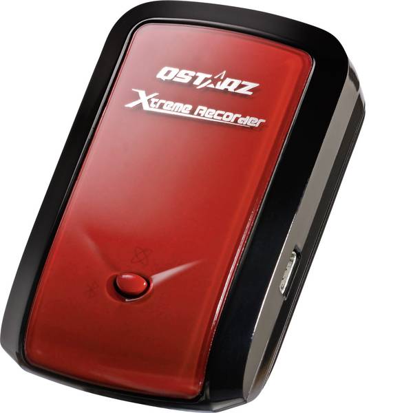 Tracker GPS - Qstarz BT-Q1000ex 10Hz Registratore GPS (Logger) Rosso Nero - Tracker GPS - Qstarz BT-Q1000ex 10Hz Registratore GPS (Logger) Rosso Nero -