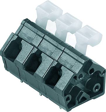 Weidmüller 1952680000 Morsetto a molla 2.5 mm² Numero Poli (num) 2 Nero 100 pz.