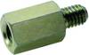 Weidmüller SP M6 20 MSZN Nastro distanziatore Acciaio Argento (L x L x A) 20 x 10 x 11.2 mm 2 pz. Pezzo