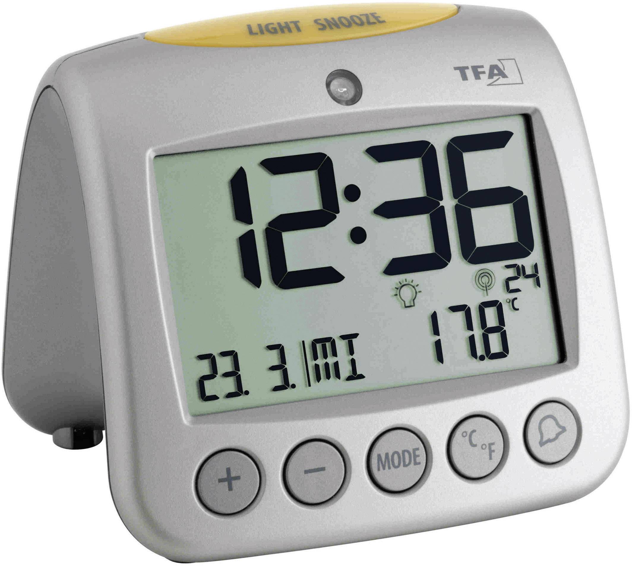Sveglia TFA Dostmann Soluna Con Luce E Controllo Clima - 5 Modalità Luce, Ricarica Smartphone - Foto 5