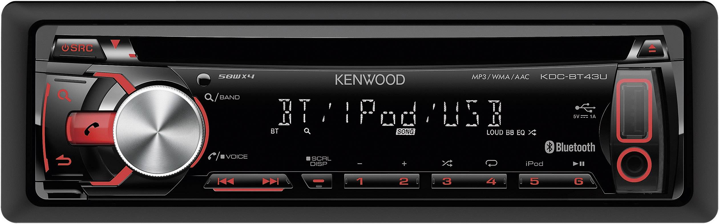 Autoradio Kenwood KDC-BT43U in vendita online | Conrad