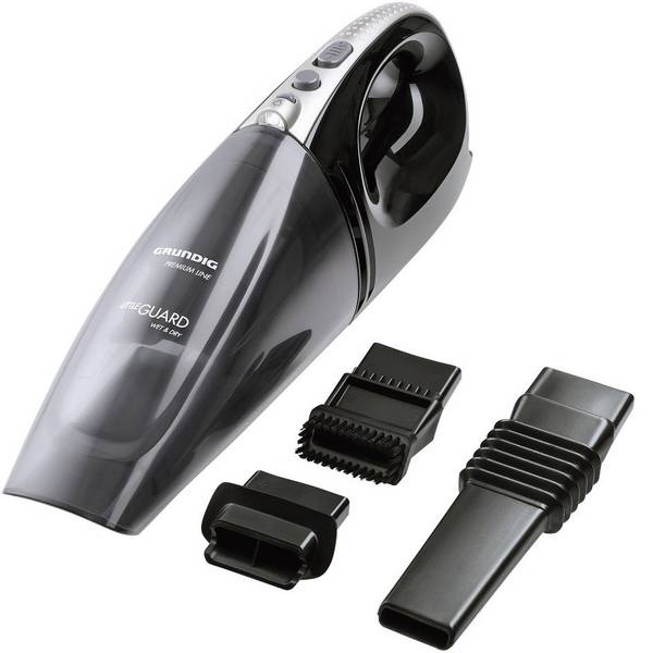 Aspirabriciole - Aspirapolvere a batterie Grundig VCH6130 Wet & Dry 7,2 V Nero / Argento - Aspirabriciole - Aspirapolvere a batterie Grundig VCH6130 Wet & Dry 7,2 V Nero / Argento -