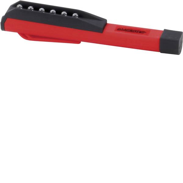 Mini torce - Lampada a forma di penna Penlight a batteria LED 16 cm Ampercell 05555 Spion Rosso, Nero - Mini torce - Lampada a forma di penna Penlight a batteria LED 16 cm Ampercell 05555 Spion Rosso, Nero -