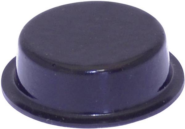 TOOLCRAFT PD2020SW Piedino di fissaggio autoadesivo, rotondo Nero (Ø x A) 20 mm x 6.2 mm 1 pz.