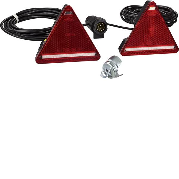 Illuminazione per rimorchi - Kit illuminazione LED 7/13 poli posteriore, destra, sinistra 12 V, 24 V SecoRüt - Illuminazione per rimorchi - Kit illuminazione LED 7/13 poli posteriore, destra, sinistra 12 V, 24 V SecoRüt -