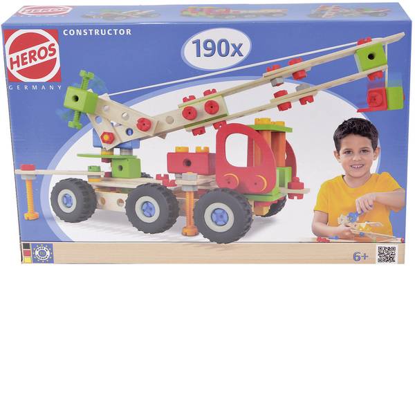 Giocattoli da costruire - Kit pezzi per costruzioni Heros Constructor Numero parti: 190 Numero modelli: 7 Classe di età: da 6 anni - Giocattoli da costruire - Kit pezzi per costruzioni Heros Constructor Numero parti: 190 Numero modelli: 7 Classe di età: da 6 anni -
