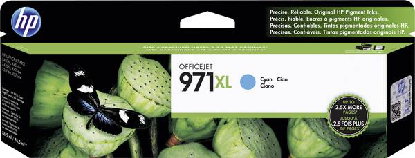 HP Cartuccia 971XL Originale  Ciano CN626AE Inchiostro