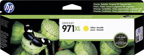HP Cartuccia 971XL Originale  Giallo CN628AE Inchiostro