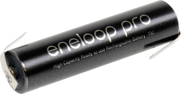 Panasonic eneloop Pro ZLF Batteria ricaricabile speciale Ministilo (AAA) linguette a saldare a Z NiMH 1.2 V 900 mAh