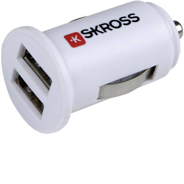Accessori per presa accendisigari - Skross Adattatore per presa accendisigari Midget Dual USB Car Charger 1 A Portata massima corrente=1 A Adatto per - Accessori per presa accendisigari - Skross Adattatore per presa accendisigari Midget Dual USB Car Charger 1 A Portata massima corrente=1 A Adatto per -