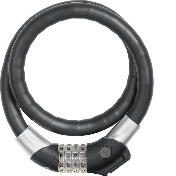 Lucchetti da bicicletta - ABUS 1460/85 TexKF Lucchetto a cavo Nero Lucchetto a codice - Lucchetti da bicicletta - ABUS 1460/85 TexKF Lucchetto a cavo Nero Lucchetto a codice -
