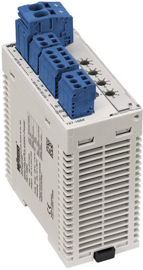 WAGO 787-1664 Interruttore elettronico 24 V/DC 10 A 240 W Num. uscite:4 x Contenuto 1 pz.