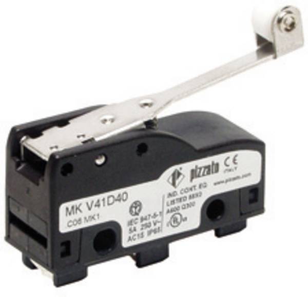 Pizzato Elettrica MKV11D40 Microinterruttore MKV11D40 250 V/AC 6 A IP40 Momentaneo 10 pz.
