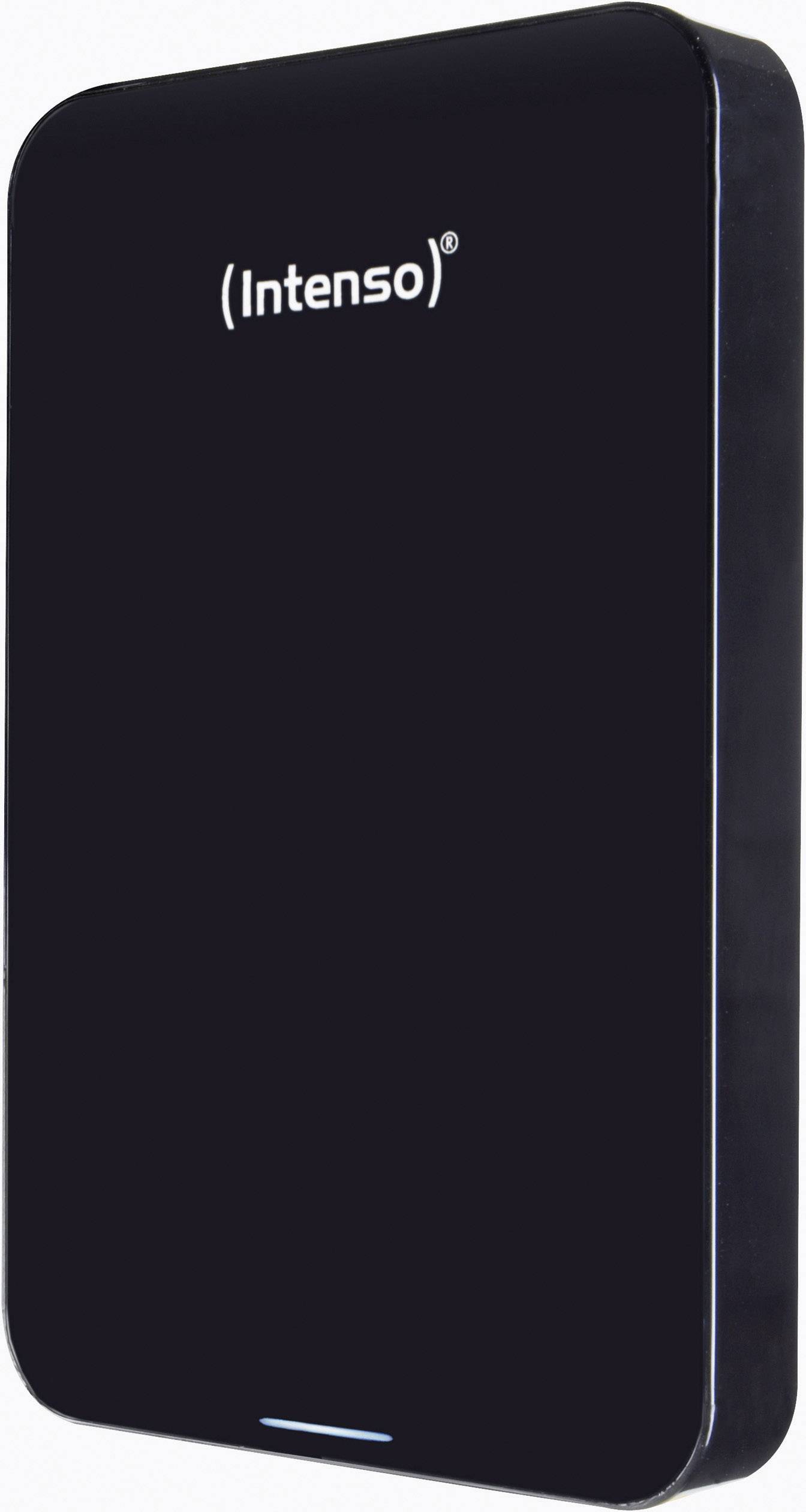 Hard disk esterno Intenso dal design sottile.