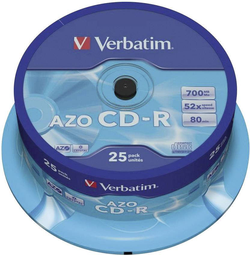 Verbatim 43352 CD-R vergine 700 MB 25 pz. Torre-0