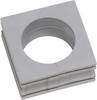 Icotek KT 18 Passacavo scanalato Ø (max.) 19 mm Gomma Grigio 1 pz.