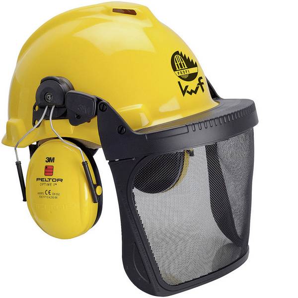 Caschi di protezione - 3M XA007707301 Elmetto forestale G22D Giallo 1 KIT - Caschi di protezione - 3M XA007707301 Elmetto forestale G22D Giallo 1 KIT -