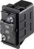 Marquardt 3250.0001 Interruttore a bilanciere per auto 3250.0001 12 V/DC, 24 V/DC 10 A 1 x Off / On Permanente IP66/IP67 1 pz.