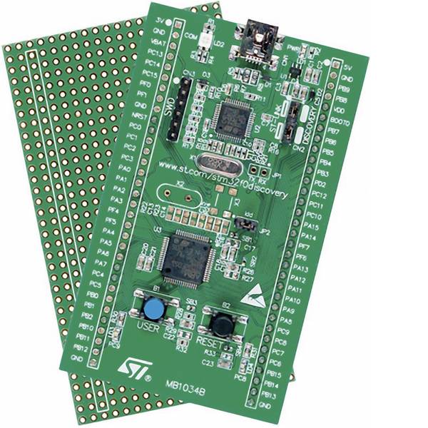 Kit e schede microcontroller MCU - STMicroelectronics Scheda di sviluppo STM32F0DISCOVERY STM32 F0 Series - Kit e schede microcontroller MCU - STMicroelectronics Scheda di sviluppo STM32F0DISCOVERY STM32 F0 Series -