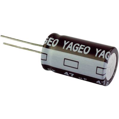 Condensatore elettrolitico Yageo SE063M0022BZF-0611  2.5 mm 22 µF 63 V 20 % (Ø x A) 6 mm x 11 mm 1 pz.  radiale