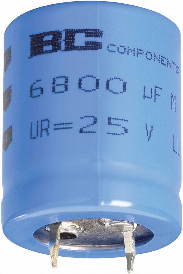 Condensatore elettrolitico Vishay 2222 056 58103  10 mm 10000 µF 63 V 20 % (Ø x A) 35 mm x 50 mm 1 pz.  Snap-In