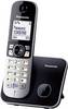 Panasonic KX-TG6811 DECT, GAP Telefono cordless analogico Vivavoce Nero, Argento