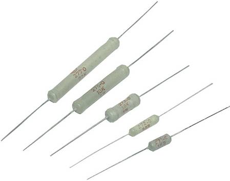 VitrOhm CR254-05T 33R Resistenza di potenza 33 Ω assiale  2.5 W 5 % 1 pz.