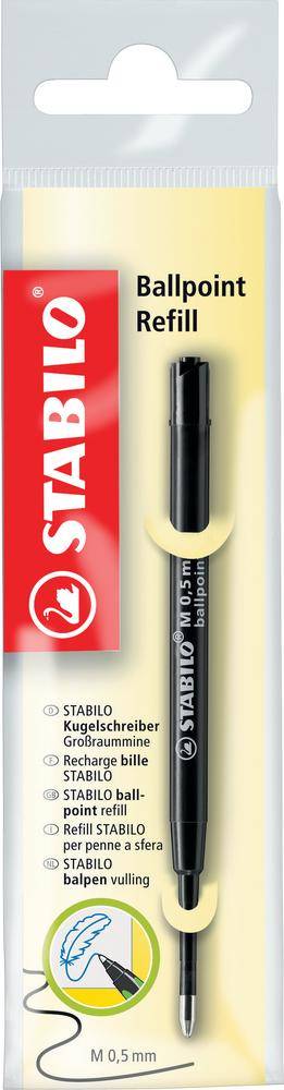 STABILO 2/046-02 ricaricatore di penna Medio Nero 10 pz-0