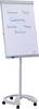 Franken Lavagna Flipchart Mobil Deluxe (L x A) 67 cm x 95 cm Grigio chiaro incl. vassoio, lavabile, regolabile in altezza, scrivibile, magnetica, incl. supporto blocco di fogli FC81
