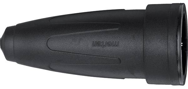 MERTEN Gummi-Schuko-Kupplung 174091 16A 250V schwarz 174091 174091 (174091)