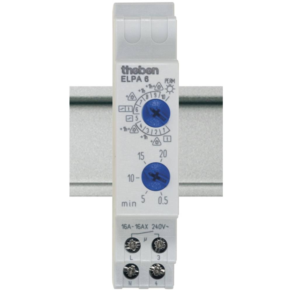 Eltako 23100831 Relè Temporizzatore Luci Scale Guida DIN 230 V