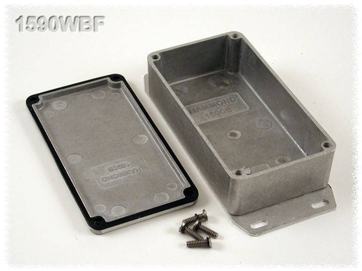 Hammond Electronics 1590WBF Contenitore universale 111.5 x 59.5 x 31 Alluminio Naturale 1 pz.