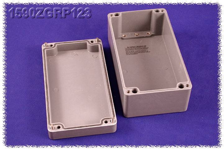 Hammond Electronics 1590ZGRP123 Contenitore universale 220 x 120 x 90 Poliestere Grigio 1 pz.