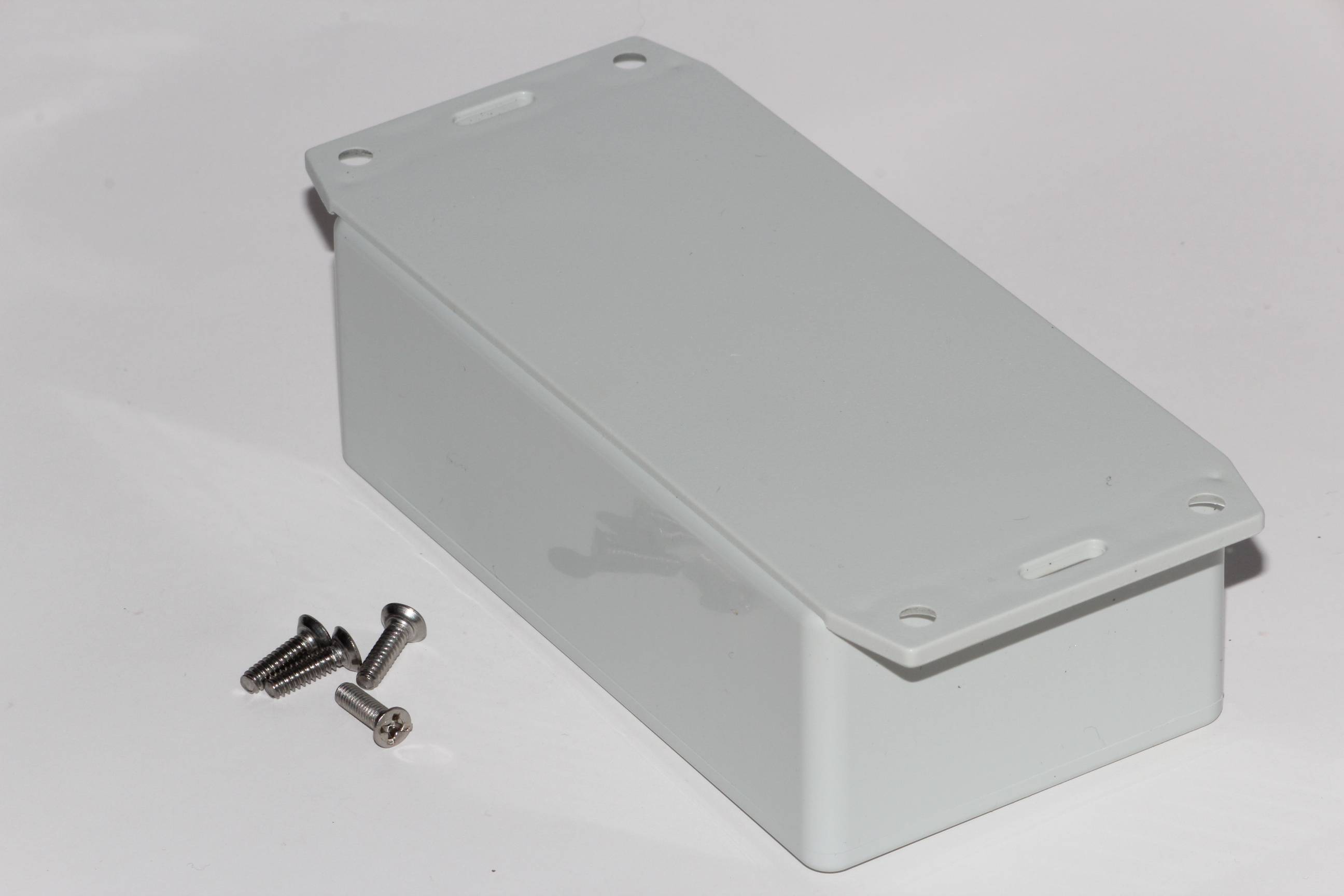 Hammond Electronics 1591CF2GY Contenitore universale 120 x 65 x 40 ABS Grigio 1 pz.