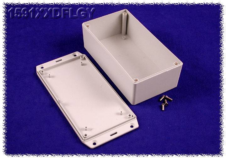 Hammond Electronics 1591XXDFLGY Contenitore universale 152 x 82 x 51 ABS Grigio 1 pz.