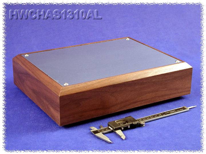 Hammond Electronics HWCHAS1310AL Piastra inferiore 330 x 254 x 76 Alluminio Naturale 1 pz.